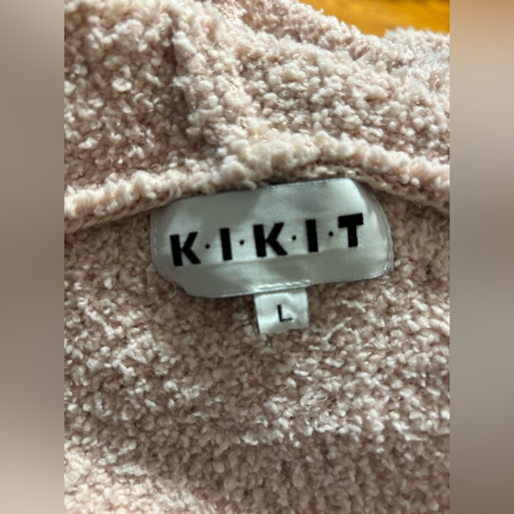 Kikit Women's Cardigan in Soft Pink - Picture 12 of 13